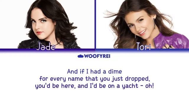 Victoria Justice, & Elizabeth Gillies - Take a Hint (Color Coded Lyrics) смотреть онлайн