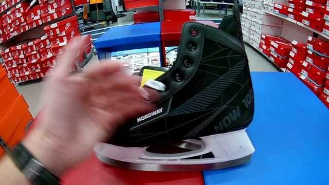 Бюджетные Хоккейные Коньки Nordway NDW 100 и NDW 200. смотреть онлайн