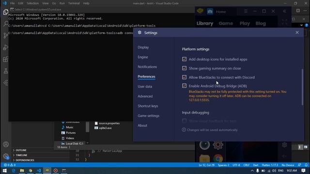 Setup Bluestack As Emulator - VS Code смотреть онлайн