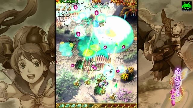Mushihimesama Futari Ver 1.5 [Xbox 360] 1080p (Shmup) - Walkthrough / Прохождение