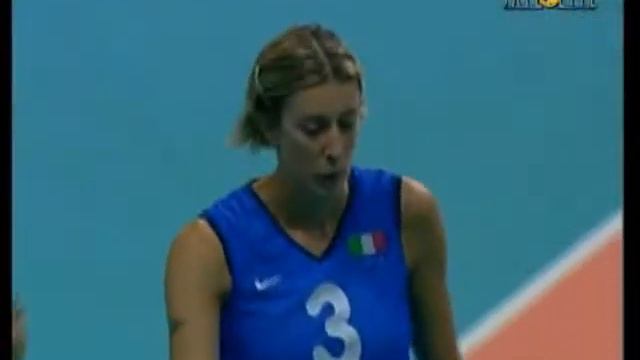 Mondiali Volley 2002 - Finale Italia-Usa 3°Set (1-2) смотреть онлайн