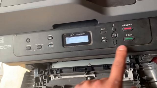 How to reset Brother DCP - L2540DW Toner Low or Drum End Soon Solve смотреть онлайн