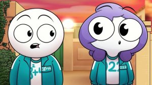 Аниматоры на игре в кальмара