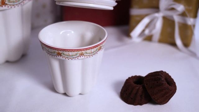 Villeroy & Boch vánoční kolekce Winter Bakery Delight, dóza ve tvaru formy na bábovku смотреть онлайн