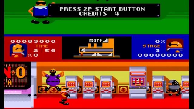 Bonanza Bros [Sega Games][До 5 Раунда] смотреть онлайн