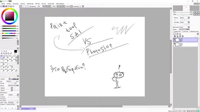 Sai2 или Photoshop ? Саи или Фотошоп ?