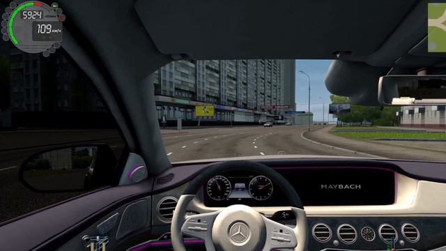 City Car Driving | Mercedes-Maybach S650 2019