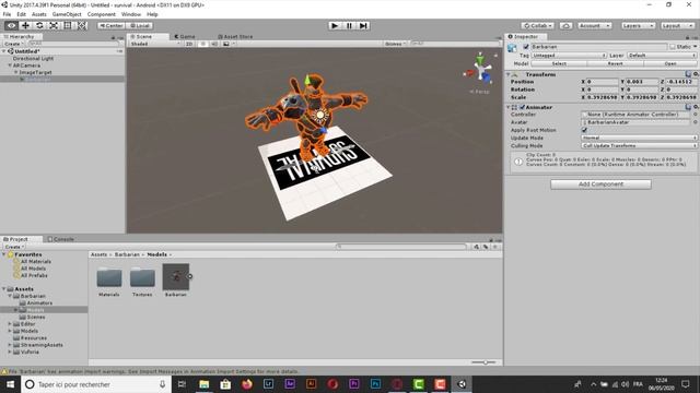 How to create an augmented reality app | Unity tutorial смотреть онлайн