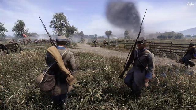 War of Rights | Gefecht vom 03.10.2020 Dunker Church | Gameplay Deutsch German смотреть онлайн