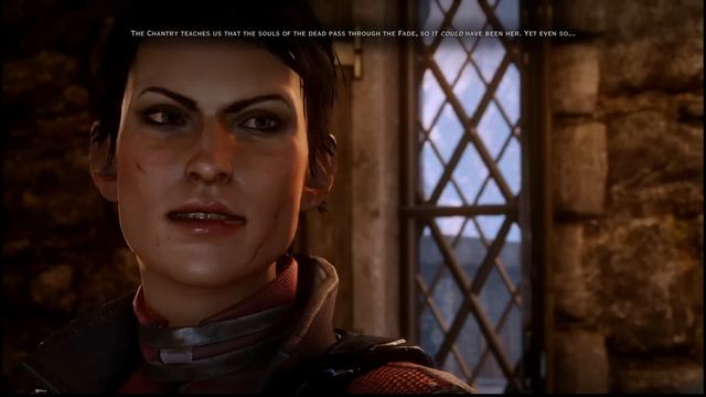 Dragon Age Inquisition: "Post Fade" Cassandra Remembers the Dead Most Holy (4th Conversation) смотреть онлайн