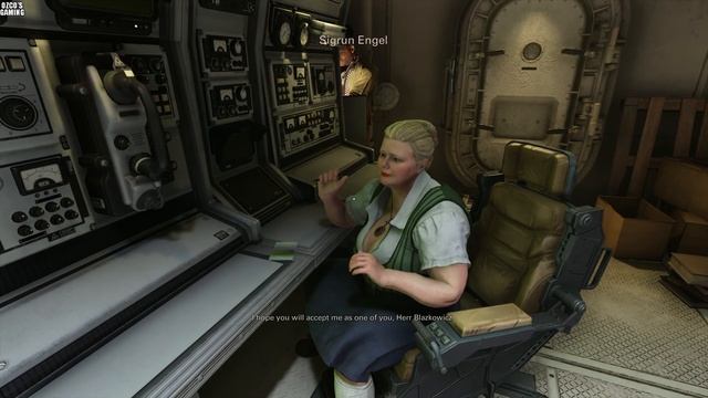 All Sigrun Engel Scenes | Remastered & Extended Edition - Wolfenstein 2: The New Colossus (2K 60FPS смотреть онлайн