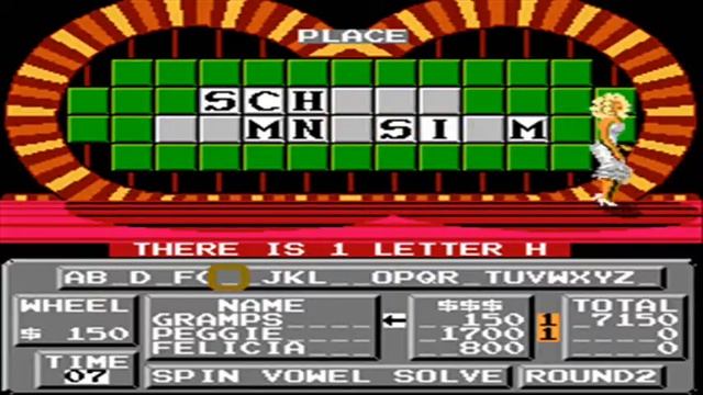 Wheel of Fortune: Family Edition (Nintendo Entertainment System) смотреть онлайн
