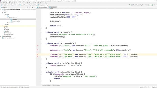 JavaFX Game: Text Adventure смотреть онлайн