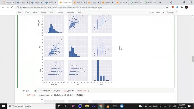 Data Visualization with Python : Seaborn 1 - Distribution and Categorical Plots смотреть онлайн