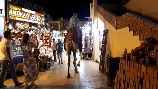 Шарм Эль Шейх. Старый город ночью. смотреть онлайн