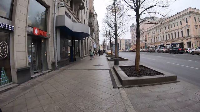 Прогулка по Москве: Большой театр | Тверская ул. | Патриаршие пруды | Walking in Moscow | 2K смотреть онлайн