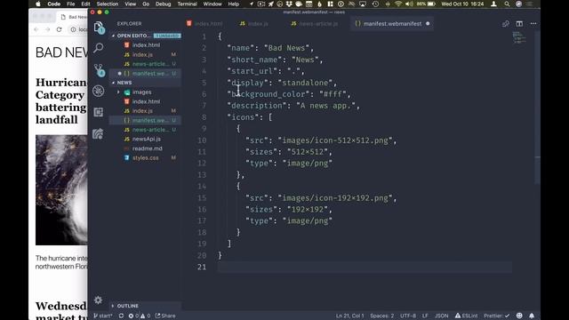 Build A WebApp and Turn It Into a PWA Using Browser API смотреть онлайн