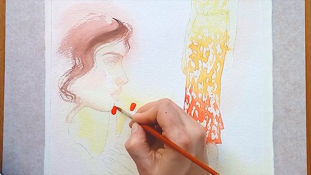 Fashion speed drawing #6 / Рисую фэшн иллюстрацию смотреть онлайн