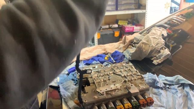 АКПП 6HP-19, Гидроблок замена регуляторов давление,замена масла в BMW E60 смотреть онлайн