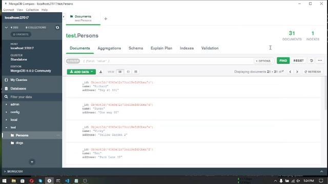 Insert Data MongoDB with JavaScript | Insert One and Many Data MongoDB with JavaScript #2 смотреть онлайн