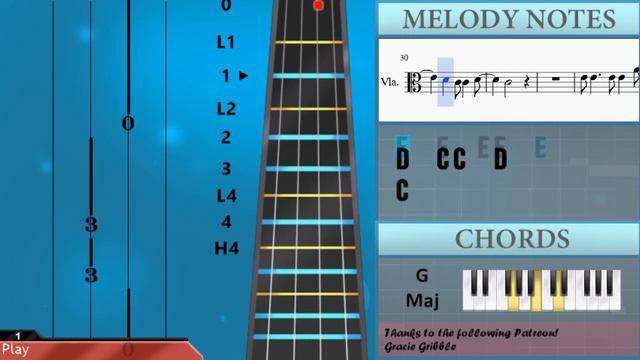 How to play Dreams by Fleetwood Mac on Viola (Tutorial) смотреть онлайн
