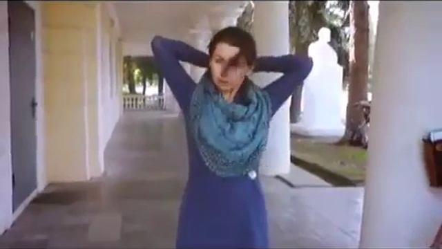 Как красиво повязать платок на голову 1 смотреть онлайн