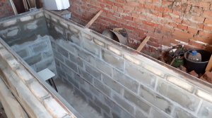 Смотровая яма в гараже.Строительство гаража часть 1.