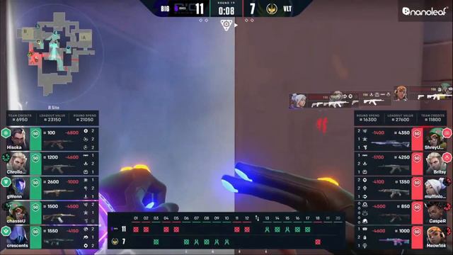 BIG Scythe vs VLT Asteria - FSL ELITE VCT Game Changers Day 2 смотреть онлайн