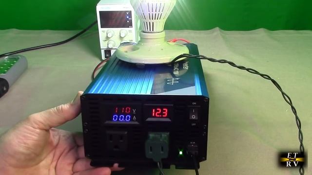 LAB TESTED! ALFFAA 1500W Pure Sine Wave Power Inverter 12V To 110V AC Built-in Dual USB Ports