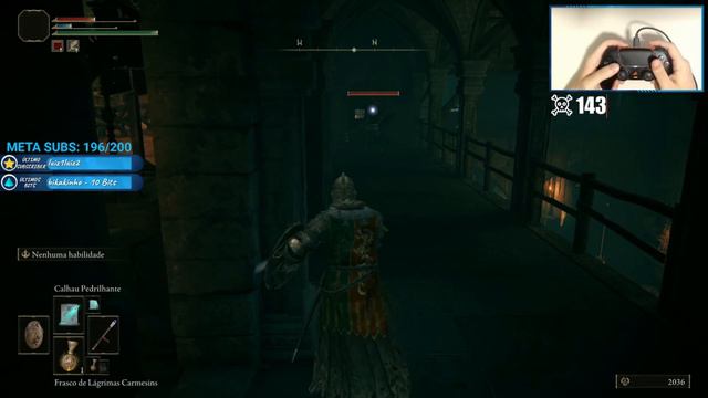 FINALMENTE ENFRENTANDO O CAVALEIRO! - Bruno Caprio jogando Elden Ring #04 смотреть онлайн