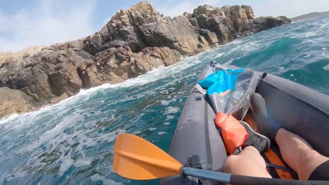 Itiwit 100 (Part 5) SEA KAYAKING at the most beautiful place of France (Bretagne) смотреть онлайн