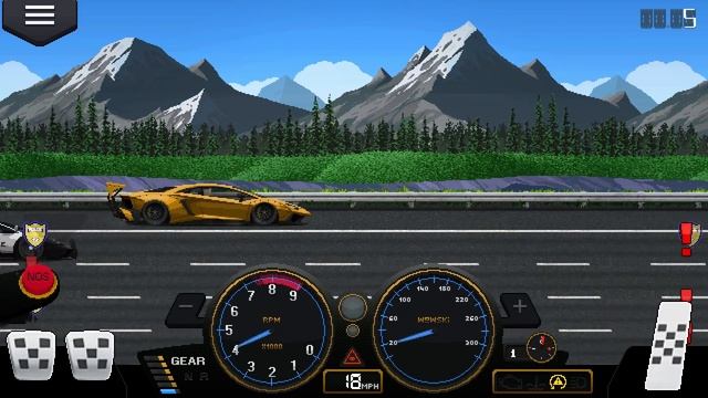 Pixel Car Racer - RB26 AVENTADOR SV KIT? ? смотреть онлайн