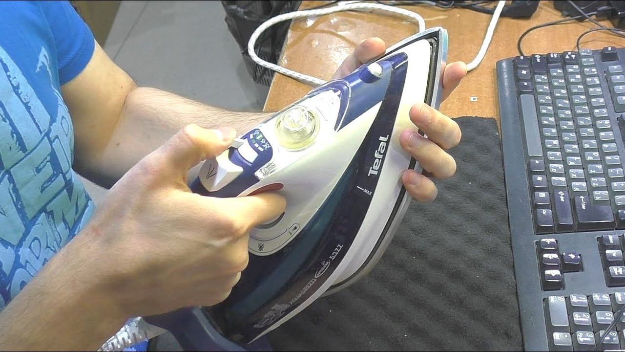 Не работает утюг Tefal FV5377 смотреть онлайн