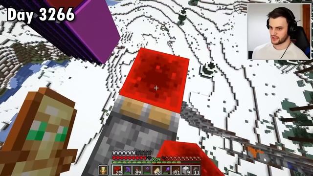 I Survived 3,300 Days in HARDCORE Minecraft... смотреть онлайн