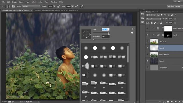 Photoshop Tutorial Color Blending - Golden Light Shine смотреть онлайн