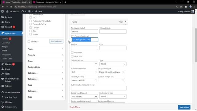 How To Use Any Font in Your WordPress Website for Free? Part 4: Add Custom Font To Menu смотреть онлайн