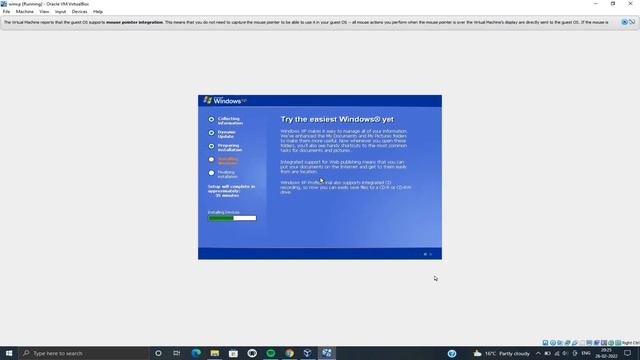 Installing Windows XP on Oracle VirtualBox смотреть онлайн
