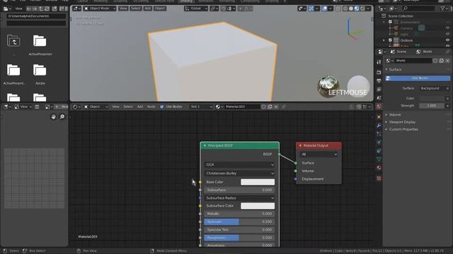 Quick PBR setup with Node Wrangler смотреть онлайн