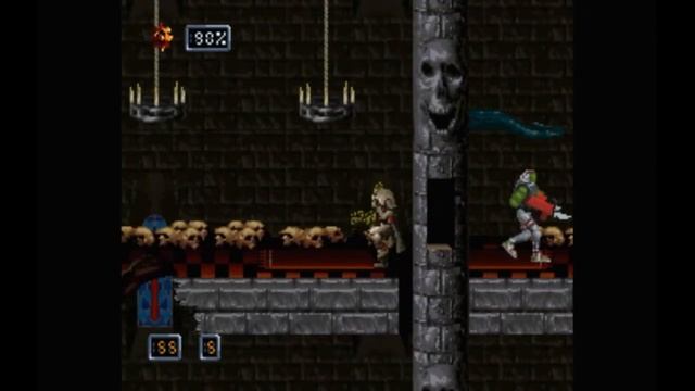 Super Nintendo (Snes) 16-bit Doom Troopers - Mutant Chronicles Stage 4 Planeta Nero