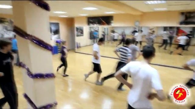 Русские-народные танцы Русские пробежки Самара 28.01.2012 смотреть онлайн