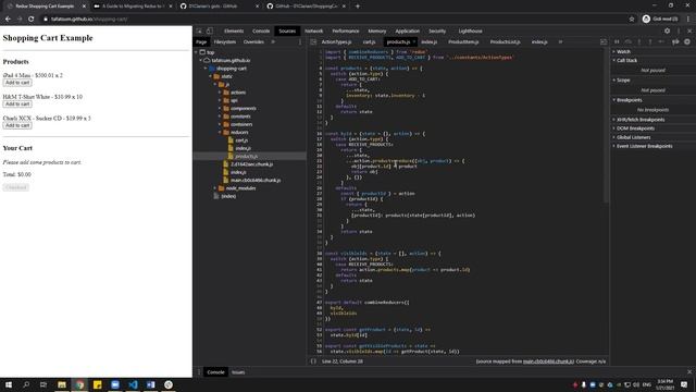 React-Redux Shopping Cart Application Part-I смотреть онлайн