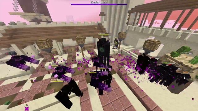 Can Pharaoh's Army Defend the Castle from The Enderling Invaders | Minecraft Mob Battle смотреть онлайн