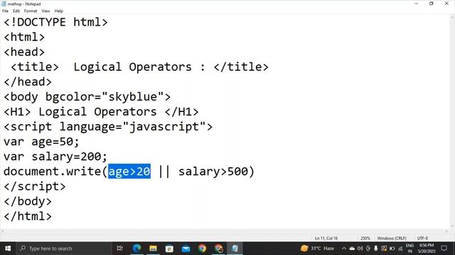 Logical Operators Mastering CSS and JavaScript IN HINDI || Part 6 || logical operators IN CSS смотреть онлайн