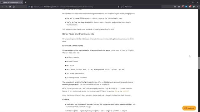 State of Decay 2 News: Update 26 "Homecoming" (Patch Notes Read!) смотреть онлайн