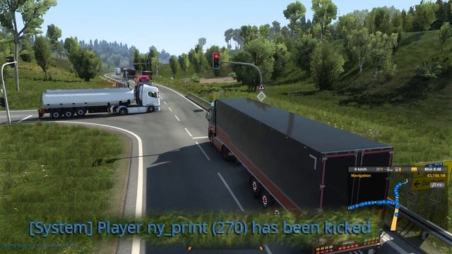 NOOBS on the road #7 - IDIOTS KICKED & BANNED | Funny moments - ETS2 Multiplayer смотреть онлайн