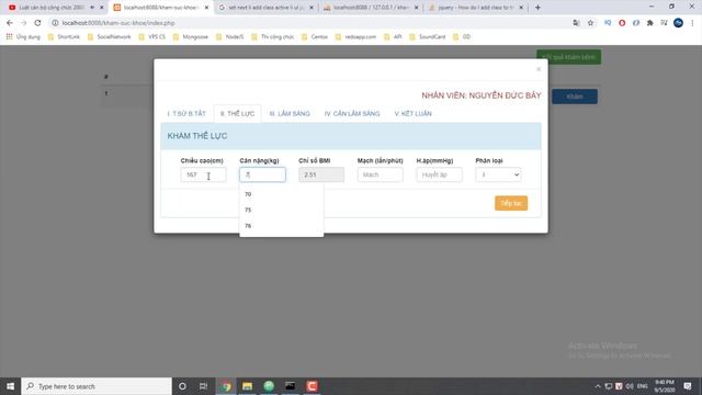 Chia sẻ source code PHP AJAX - khám sức khỏe nhân viên смотреть онлайн