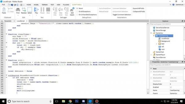 Roblox Studio - Case Opening