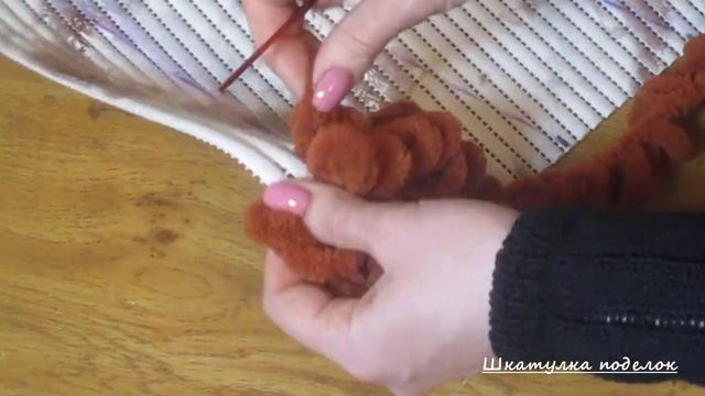 Что будет если соединить резиновый коврик для ванны и пряжу "Alize Puffy". смотреть онлайн