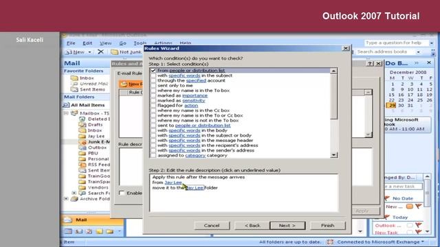 Outlook 2007 Tutorial: A Comprehensive Guide - Communicate Effectively смотреть онлайн