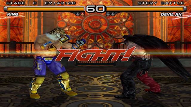 Tekken 5 - King (Story Mode) - PlayStation 2 Gameplay (2K 60fps)